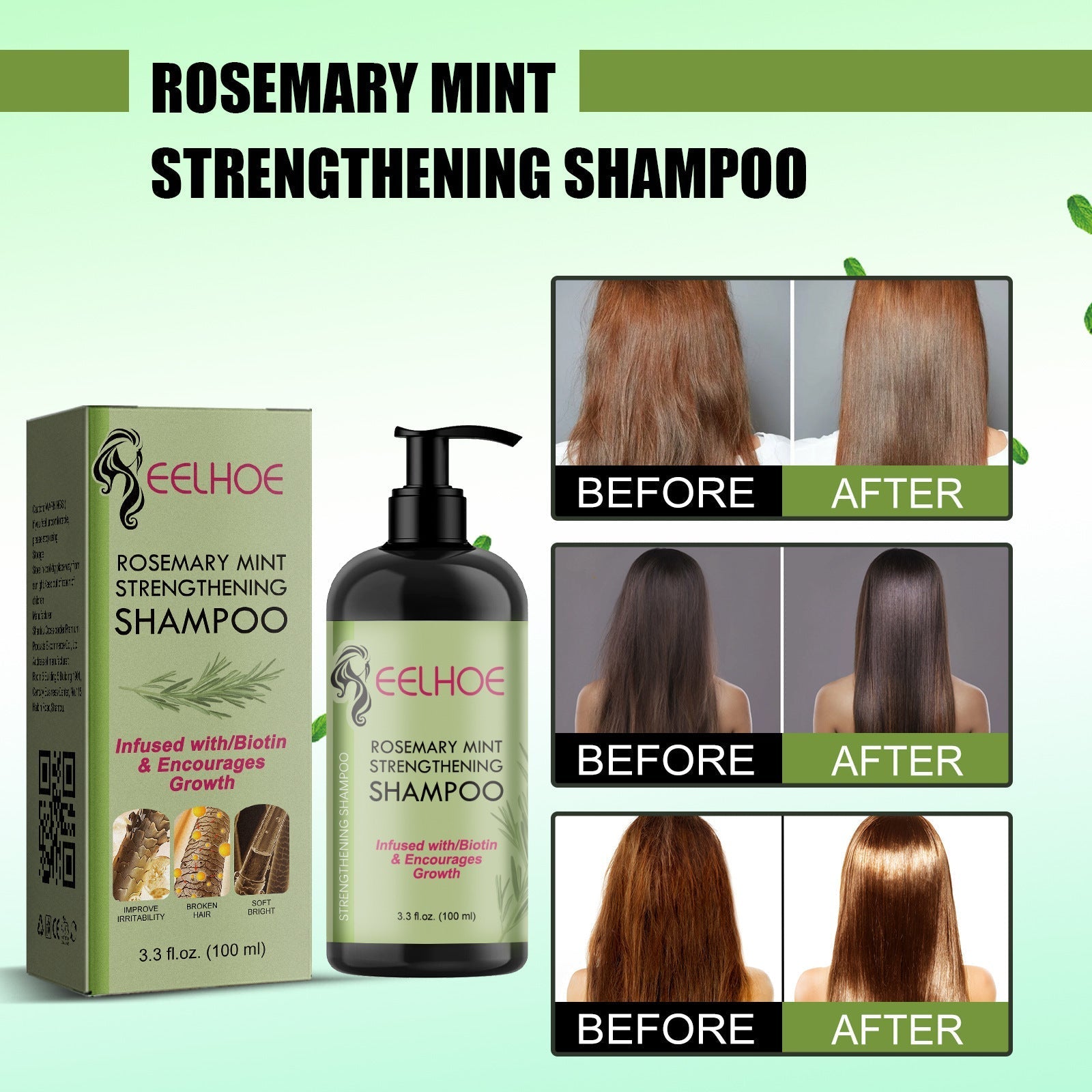 Moisturizing Rosemary Mint Shampoo